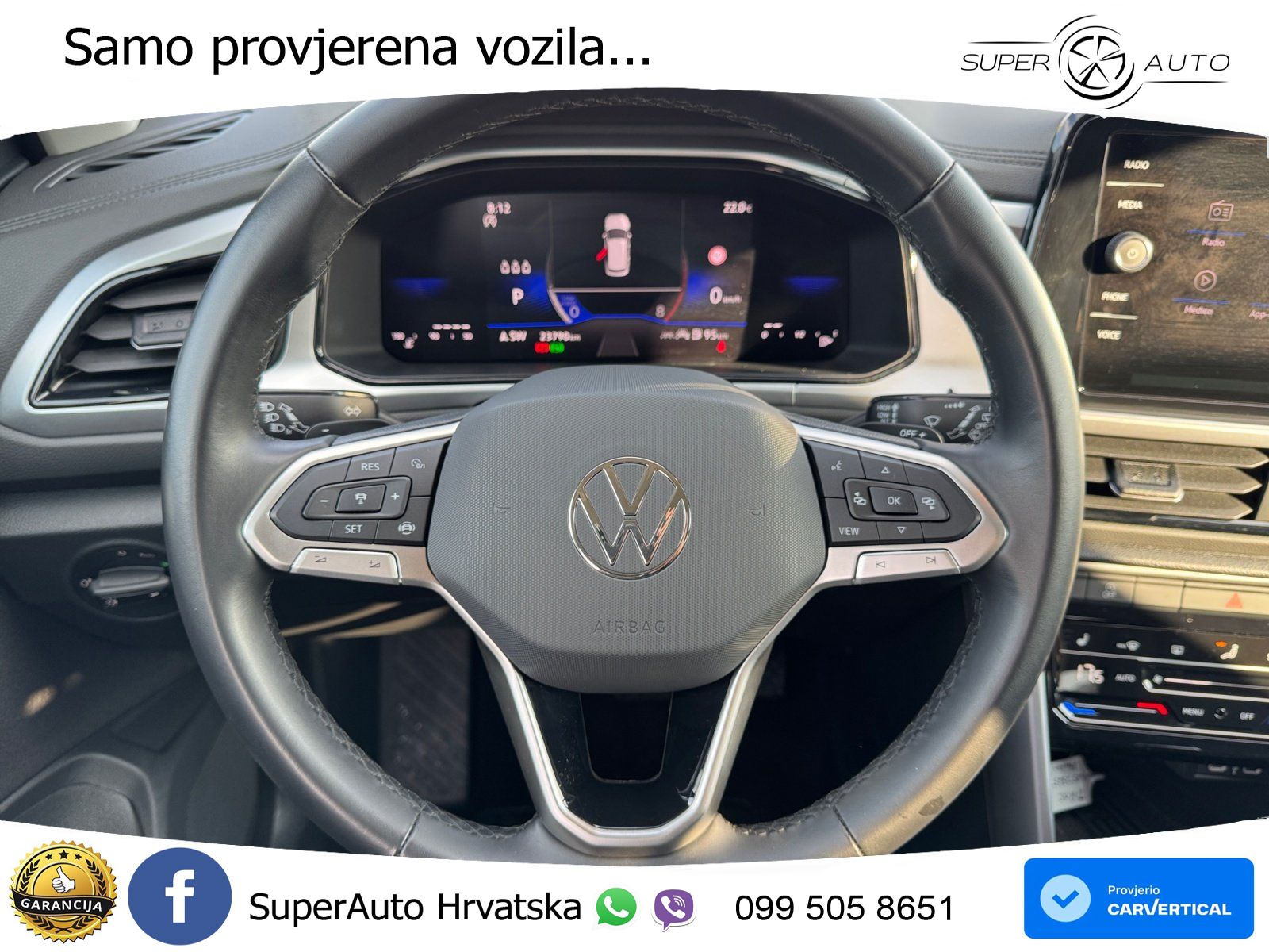 Volkswagen T-Roc 1.5 TSI (150 KS) DSG LED+GR SJED+ACC
