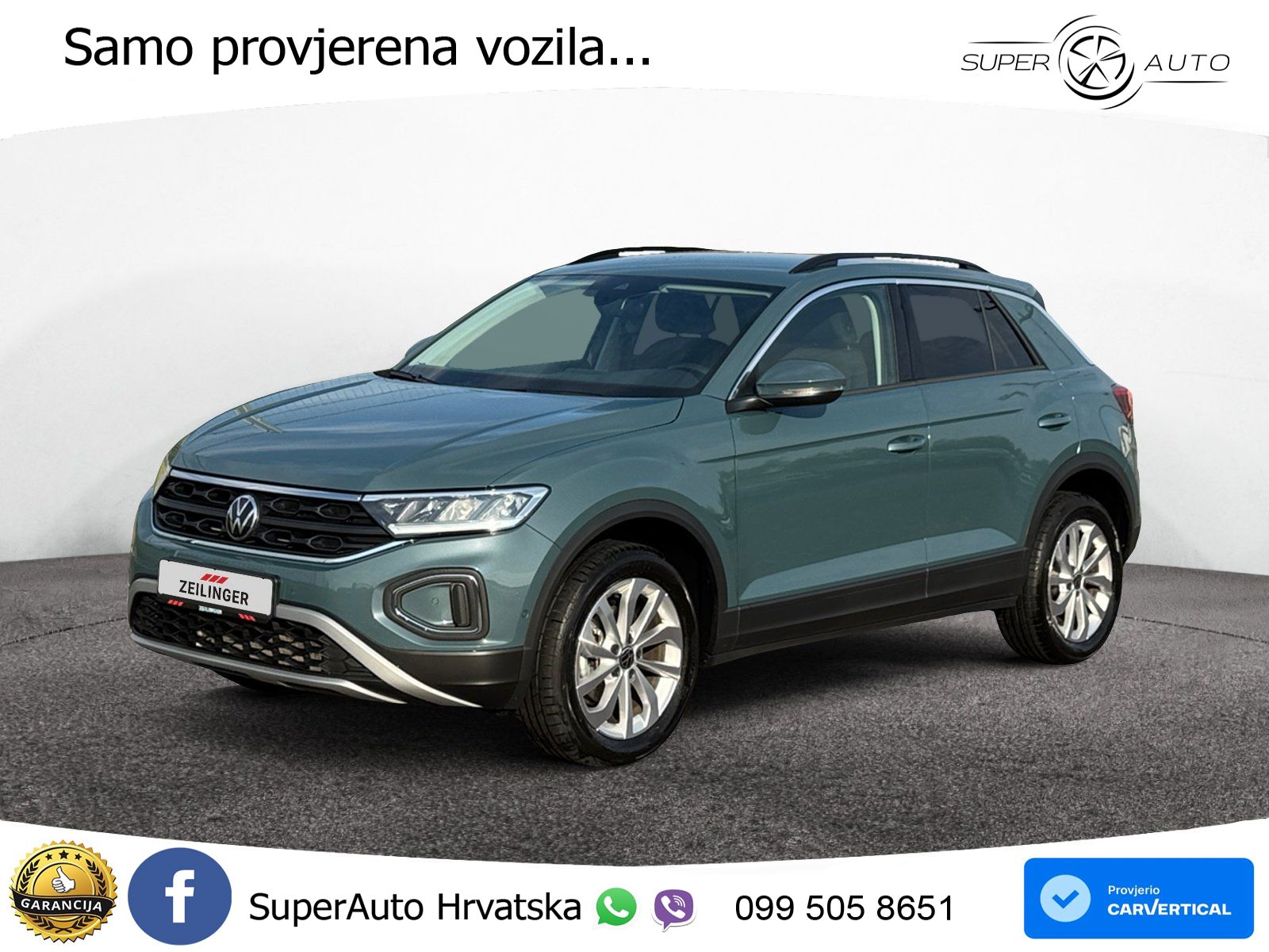 Volkswagen T-Roc 1.5 TSI (150 KS) DSG LED+GR SJED+ACC