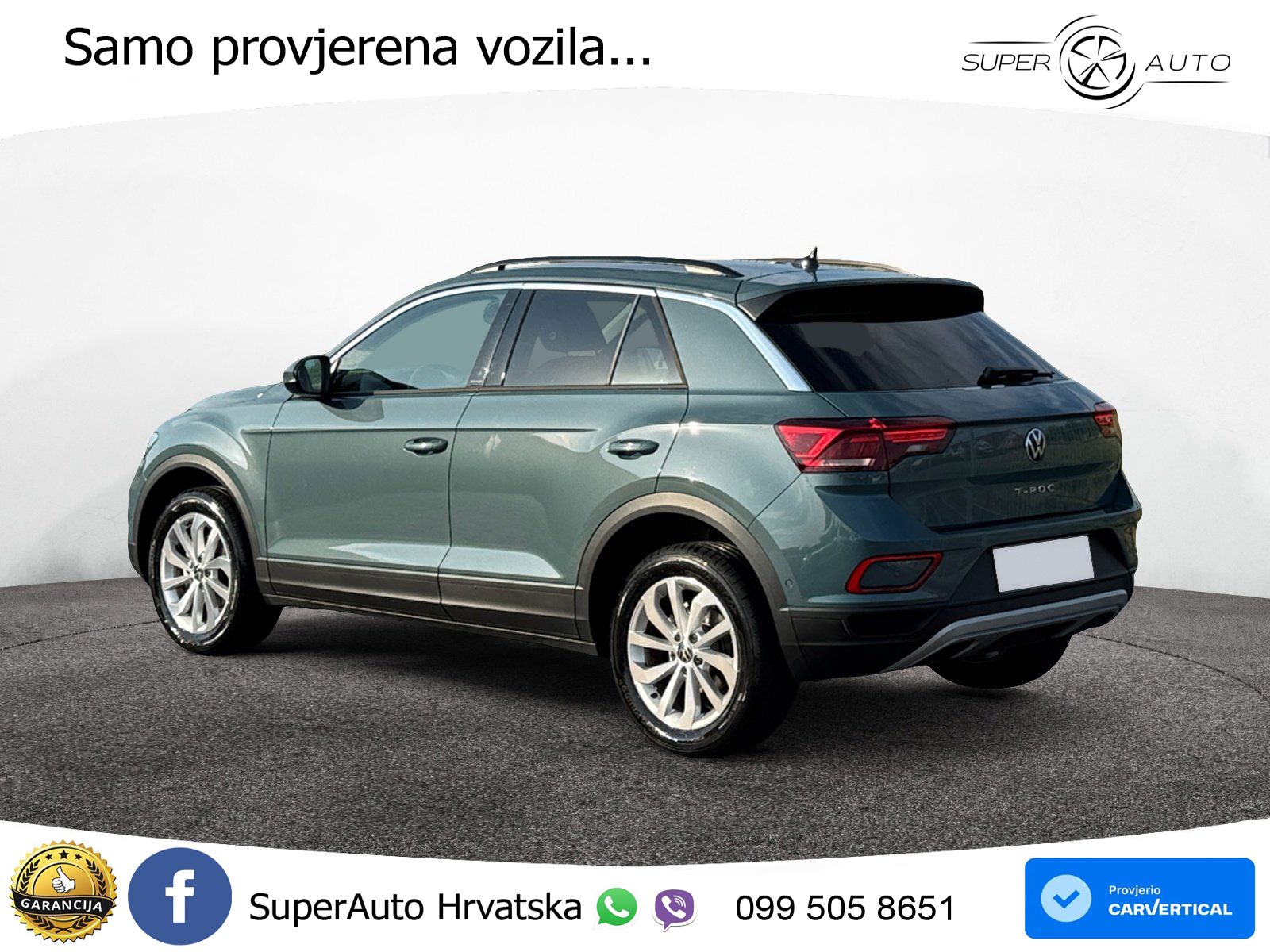 Volkswagen T-Roc 1.5 TSI (150 KS) DSG LED+GR SJED+ACC