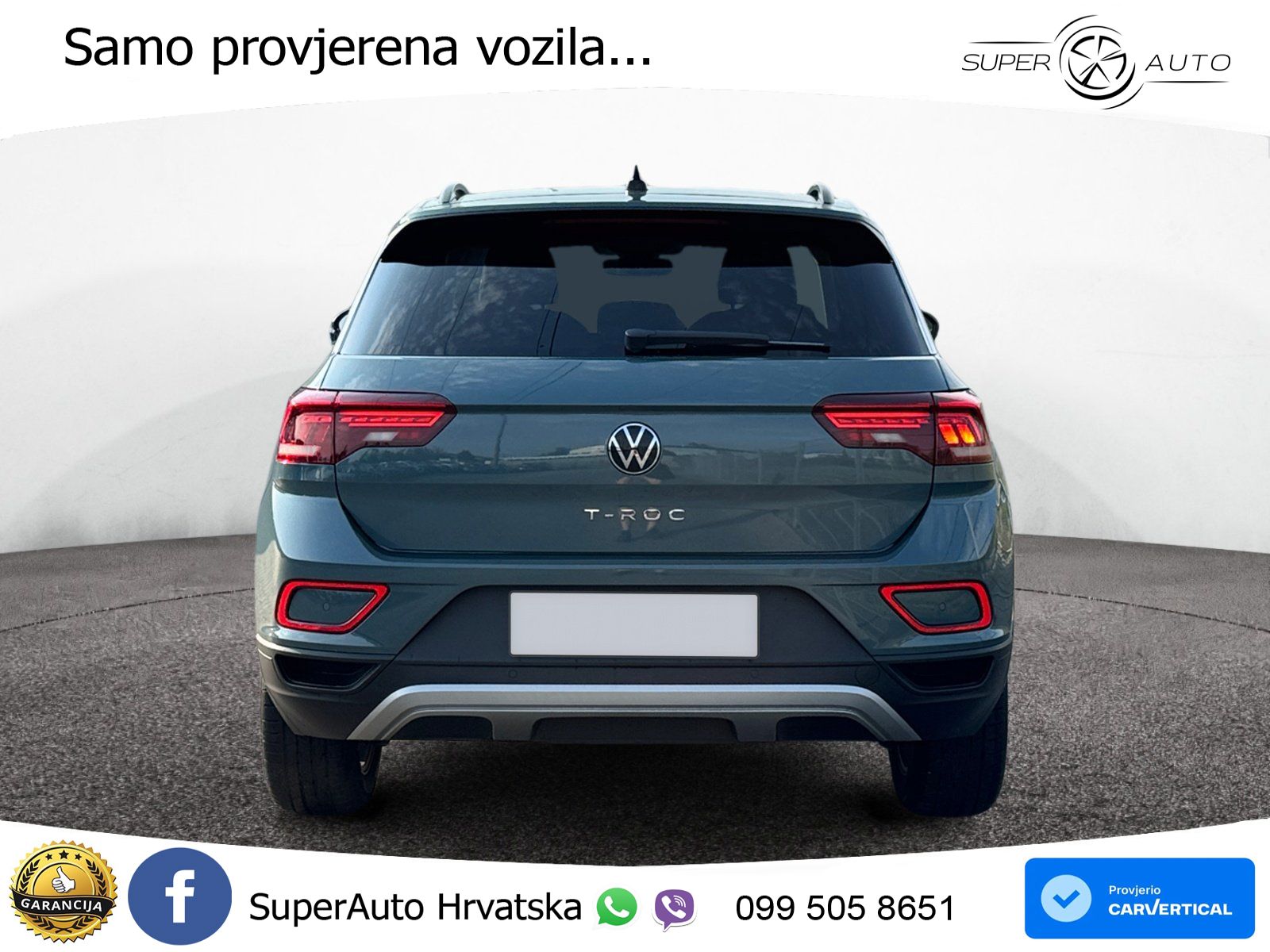 Volkswagen T-Roc 1.5 TSI (150 KS) DSG LED+GR SJED+ACC