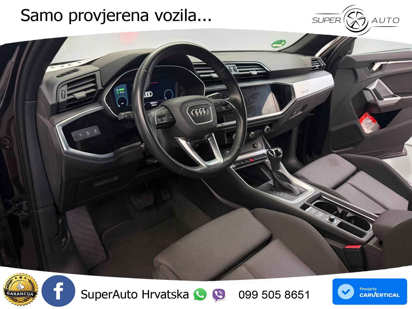 Audi Q3 45 TFSIe (245 KS) S tronic S line LED+GR SJED+ACC