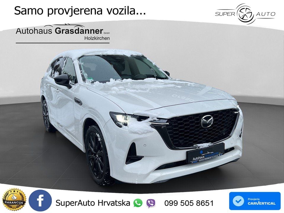 Mazda CX-60 3.3 e-Skyactiv D (254 KS) AWD Automatic MATRIX+GR SJED+KAM