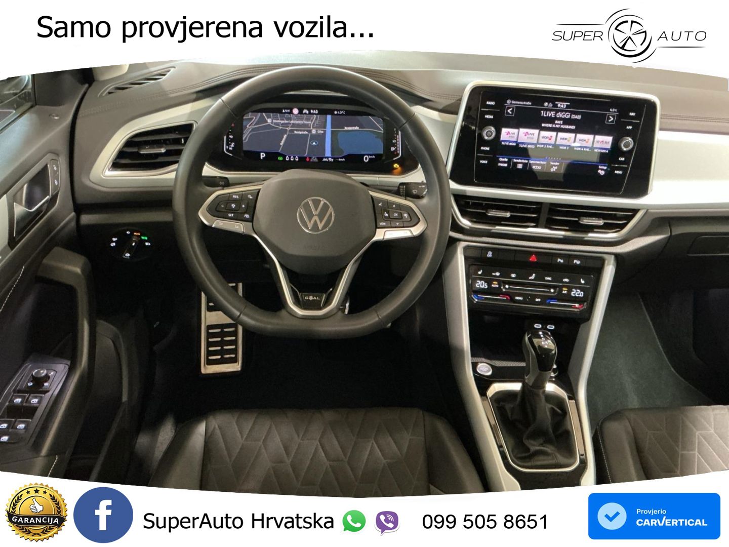 Volkswagen T-Roc 1.5 TSI (150 KS) DSG LED+GR SJED+ACC