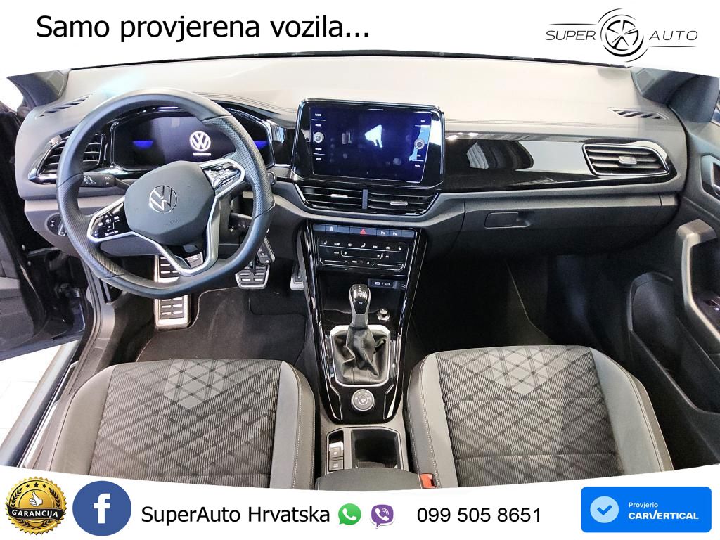 Volkswagen T-Roc 2.0 TSI (190 KS) 4M DSG R-Line LED+GR SJED+ACC