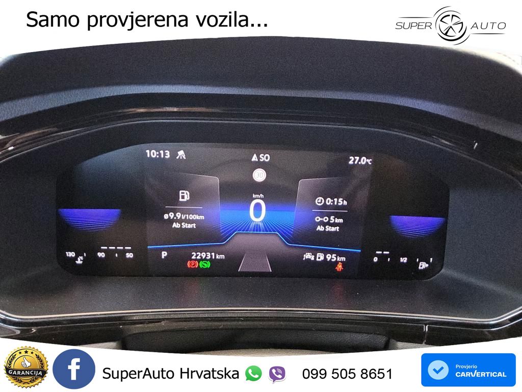 Volkswagen T-Roc 2.0 TSI (190 KS) 4M DSG R-Line LED+GR SJED+ACC