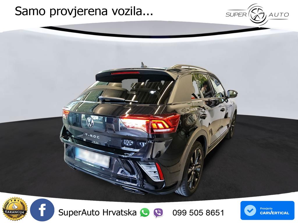Volkswagen T-Roc 2.0 TSI (190 KS) 4M DSG R-Line LED+GR SJED+ACC