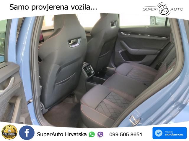 Škoda Octavia Combi RS 2.0 TSI (265 KS) DSG LED+GR SJED+ACC