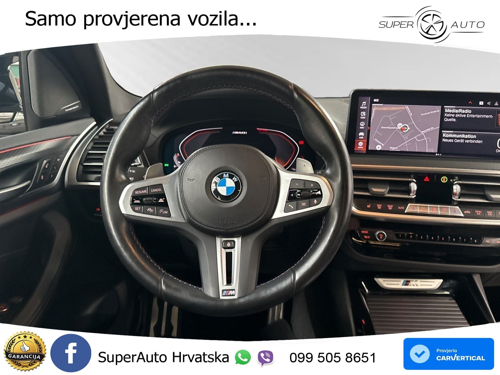 BMW X3 M40i xDrive Steptronic LED+GR SJED+ACC