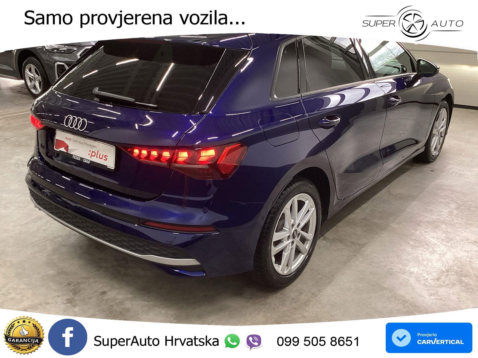 Audi A3 Sportback 40 TFSI e (204 KS) Plug-in Hybrid S tronic advanced LED+GR SJED+ACC