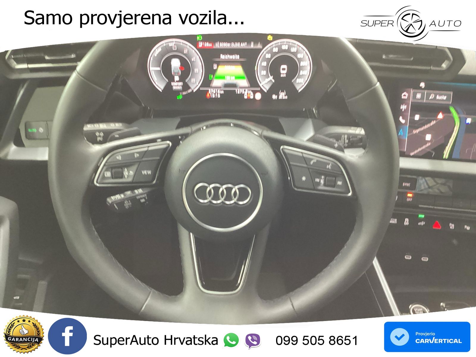 Audi A3 Sportback 40 TFSI e (204 KS) Plug-in Hybrid S tronic advanced LED+GR SJED+ACC