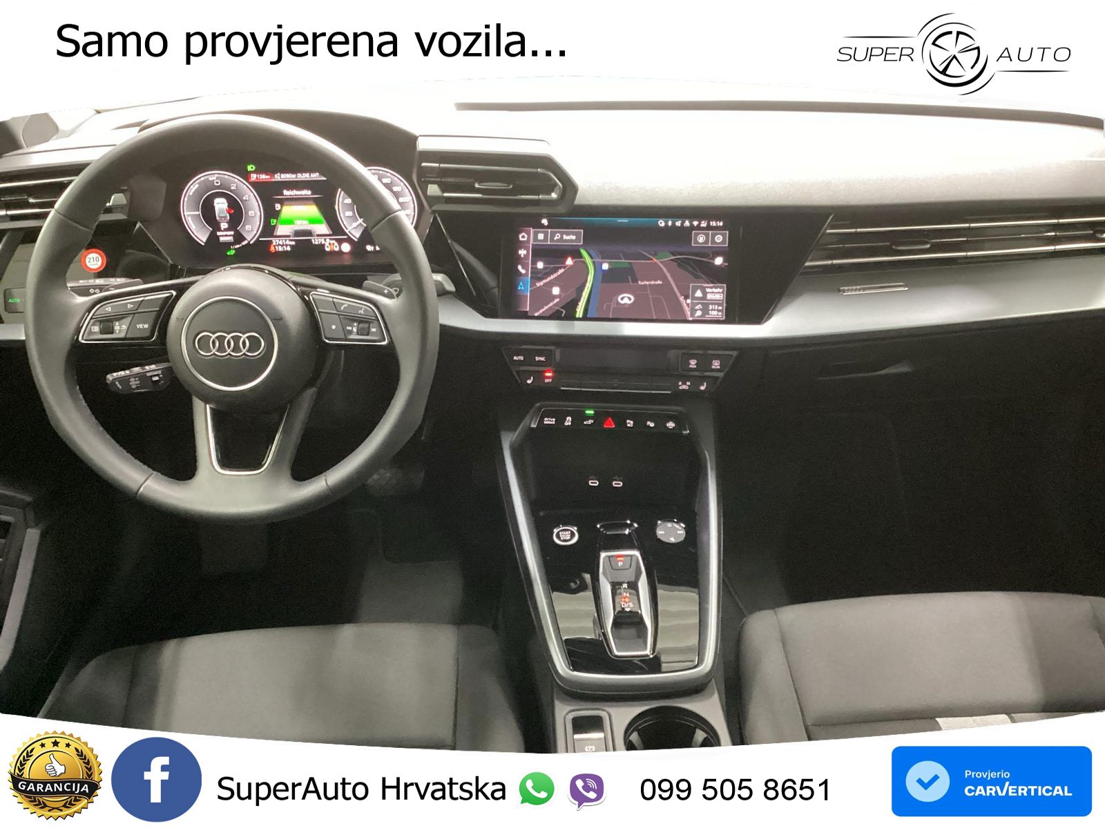 Audi A3 Sportback 40 TFSI e (204 KS) Plug-in Hybrid S tronic advanced LED+GR SJED+ACC