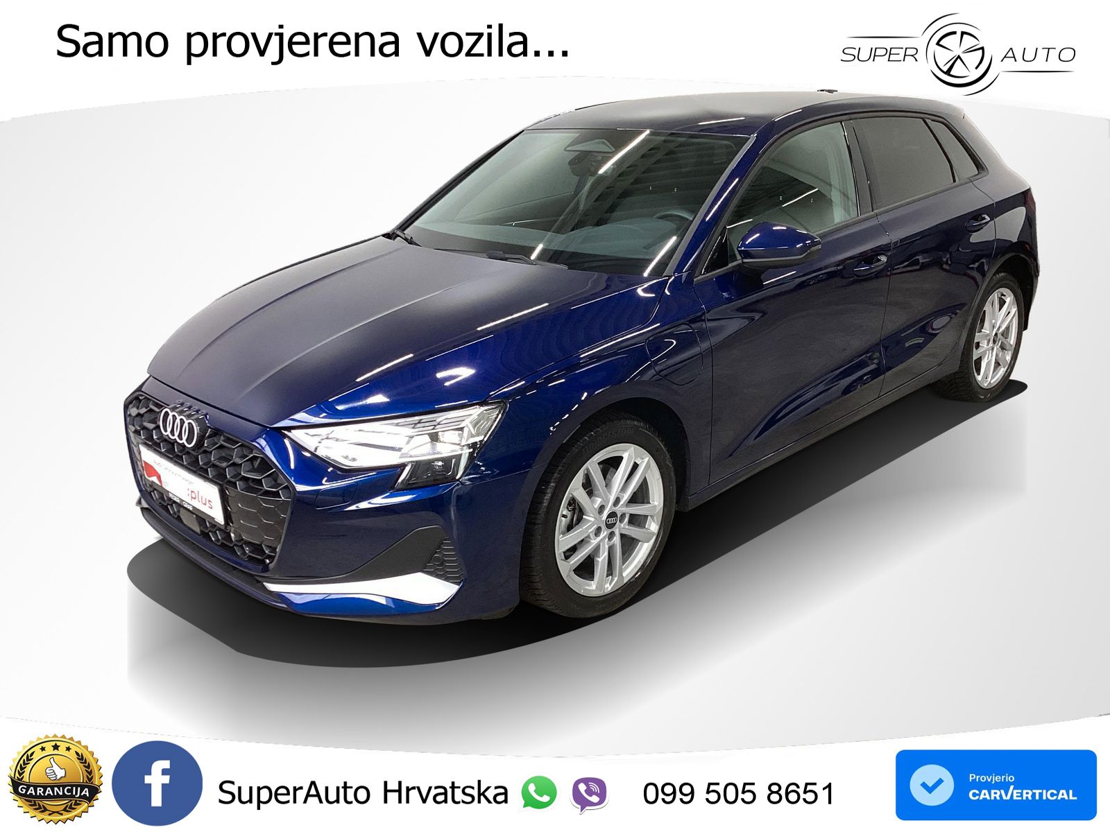 Audi A3 Sportback 40 TFSI e (204 KS) Plug-in Hybrid S tronic advanced LED+GR SJED+ACC