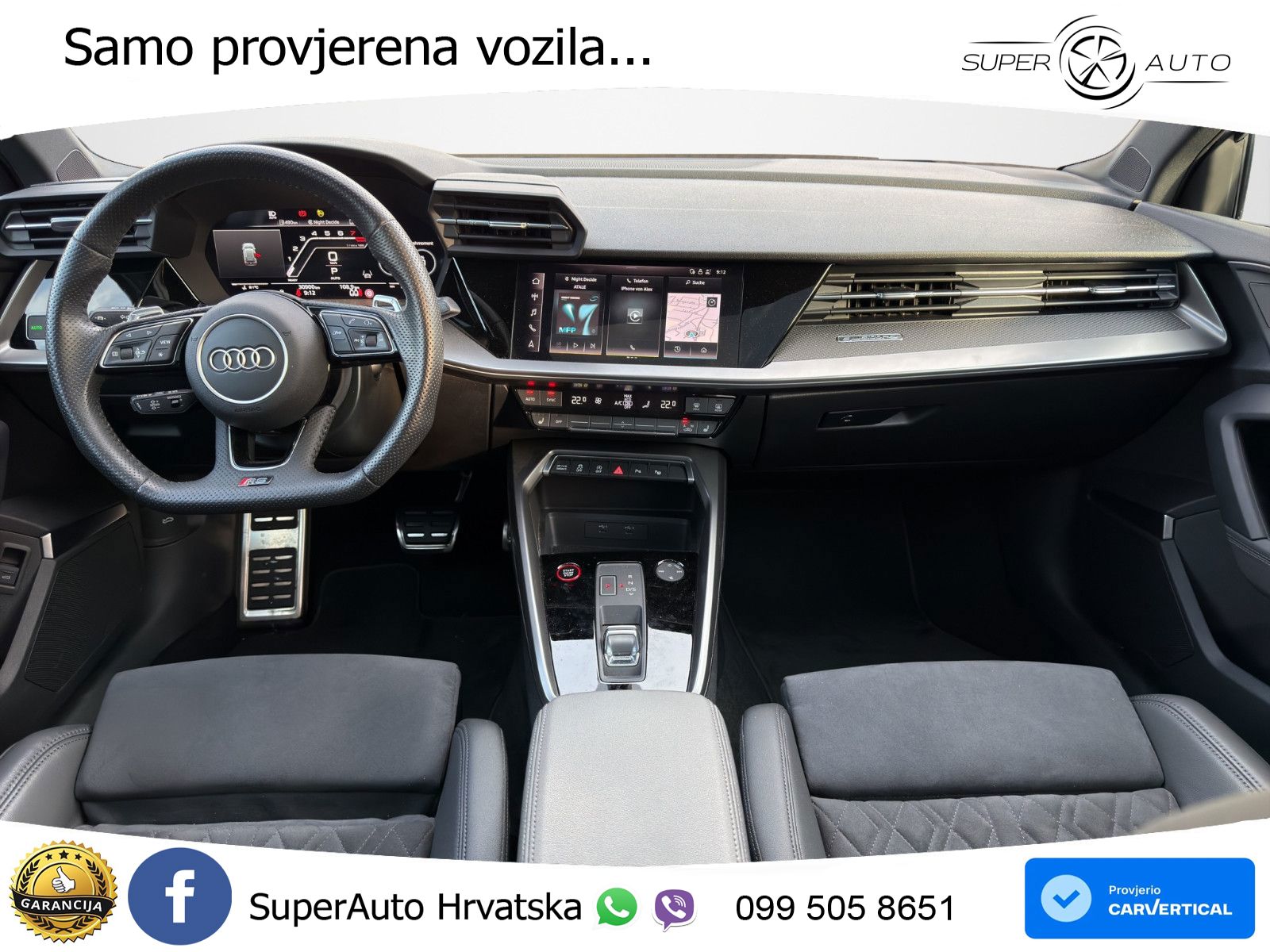 Audi RS3 Sedan 2.5 TFSI (400 KS) quattro S tronic LED+GR SJED+ACC