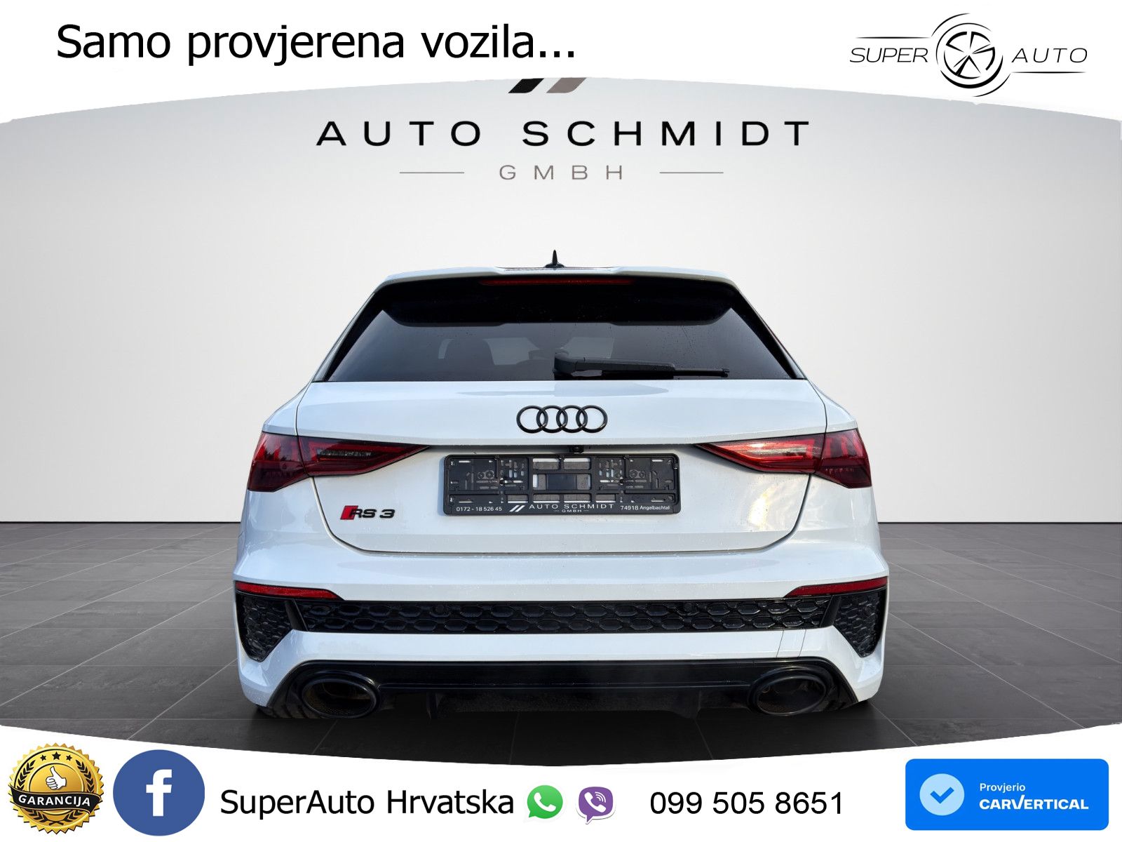 Audi RS3 Sedan 2.5 TFSI (400 KS) quattro S tronic LED+GR SJED+ACC