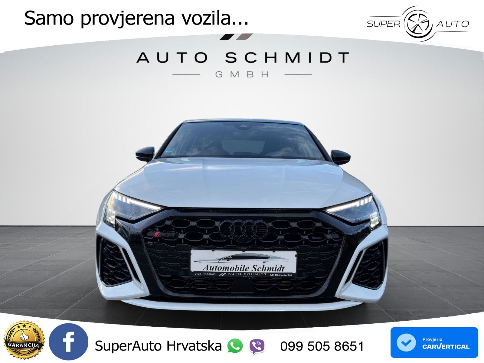 Audi RS3 Sedan 2.5 TFSI (400 KS) quattro S tronic LED+GR SJED+ACC