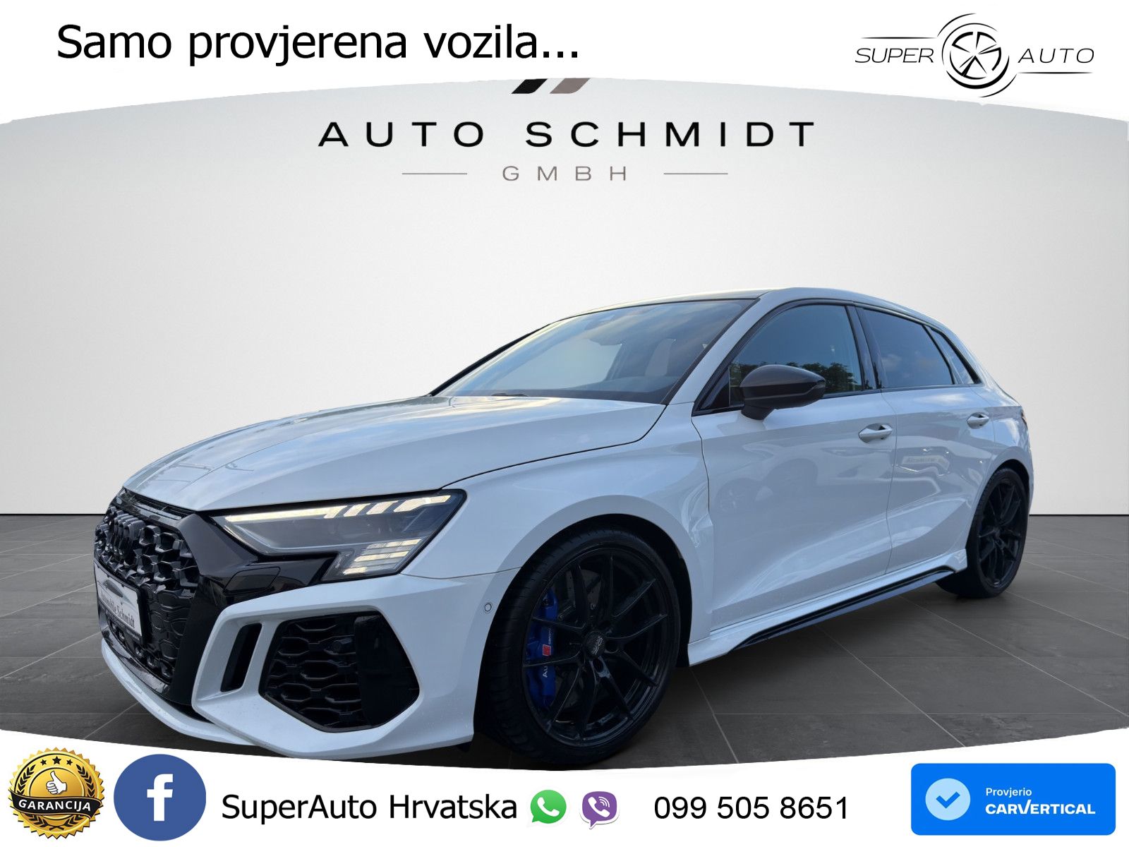 Audi RS3 Sedan 2.5 TFSI (400 KS) quattro S tronic LED+GR SJED+ACC