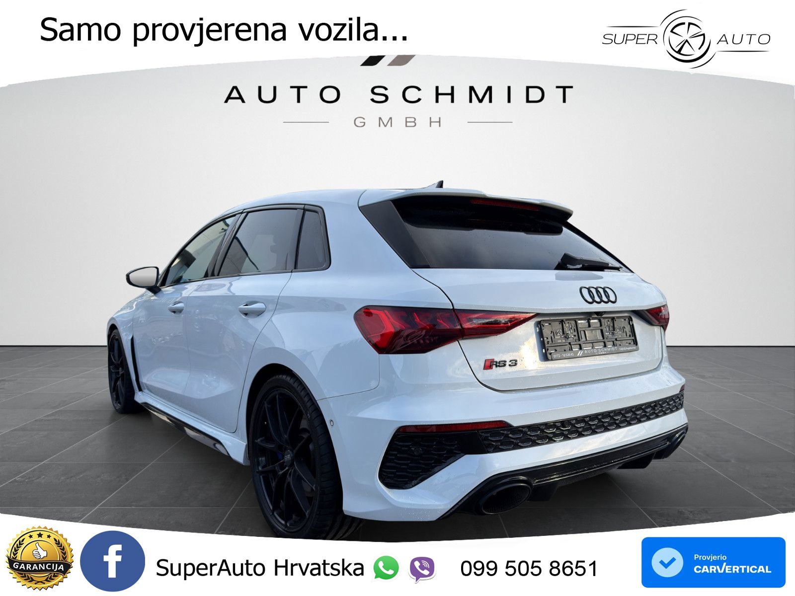 Audi RS3 Sedan 2.5 TFSI (400 KS) quattro S tronic LED+GR SJED+ACC