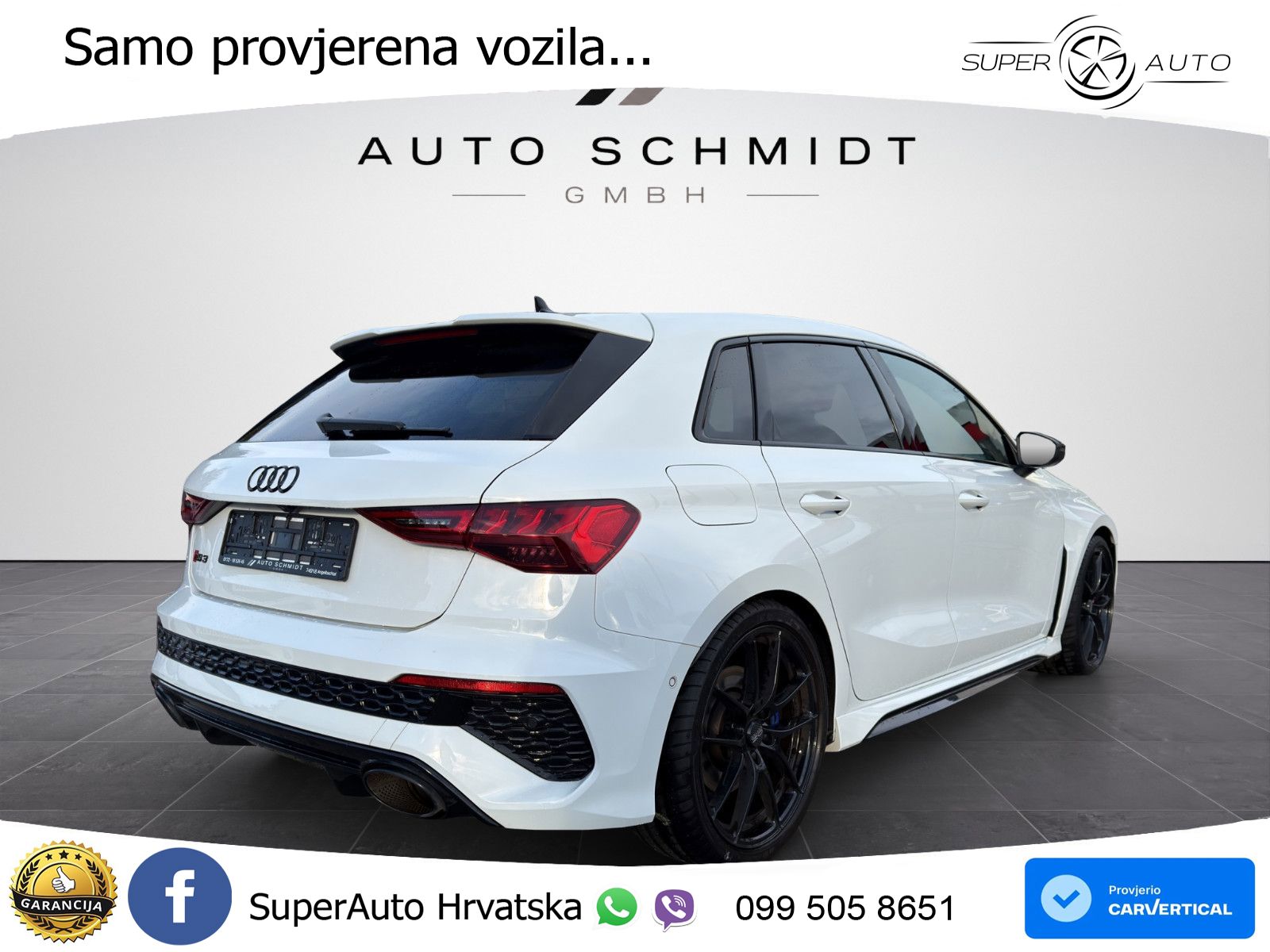 Audi RS3 Sedan 2.5 TFSI (400 KS) quattro S tronic LED+GR SJED+ACC