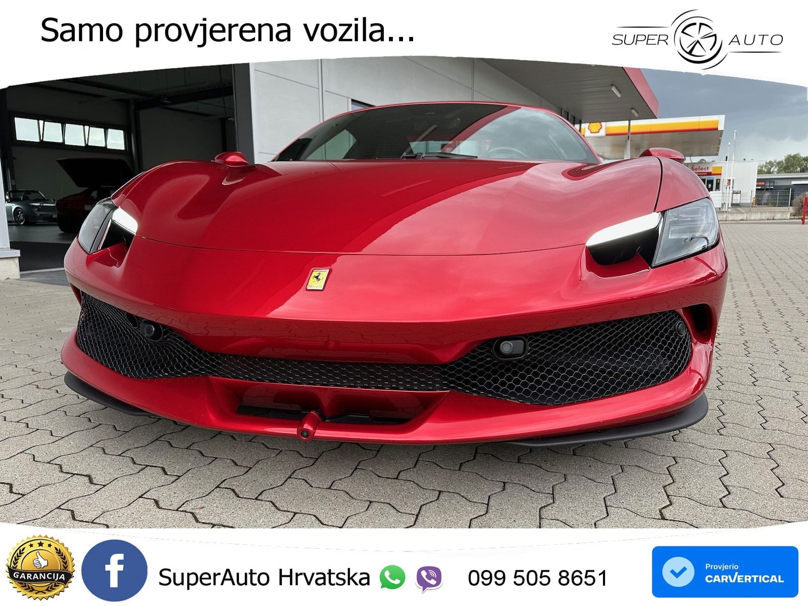 Ferrari 296 GTS 3.0 V6 (830 KS) F1 DCT
