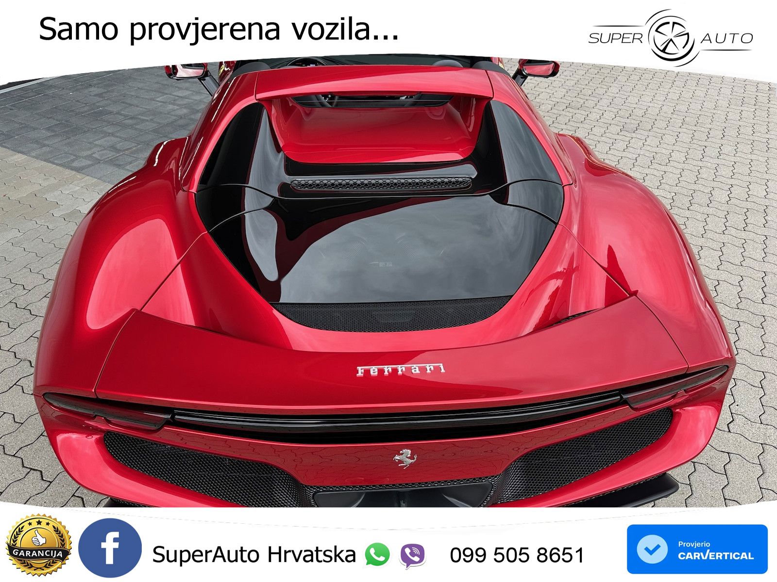 Ferrari 296 GTS 3.0 V6 (830 KS) F1 DCT