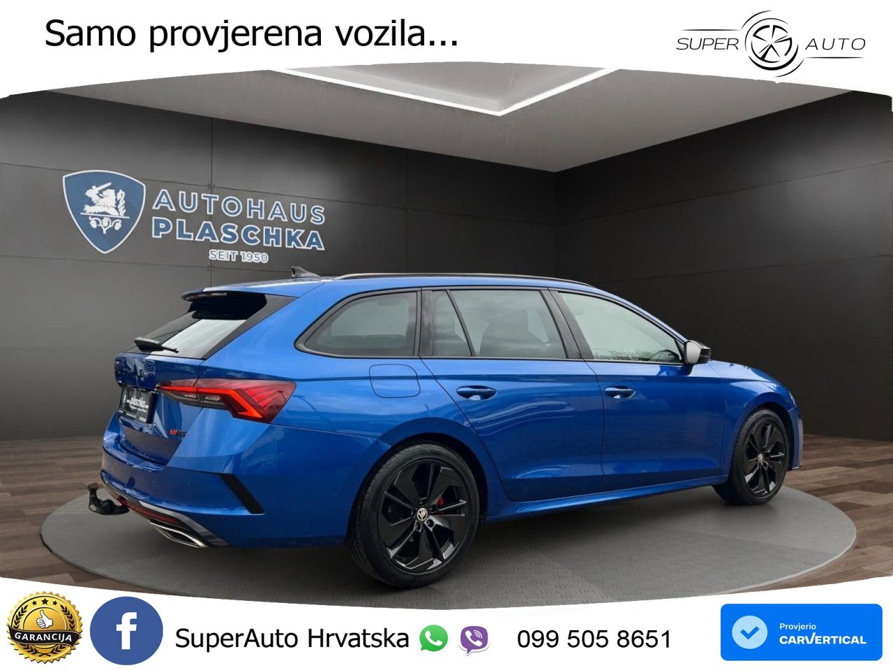 Škoda Octavia Combi RS 2.0 TDI (200 KS) DSG LED+GR SJED+ACC