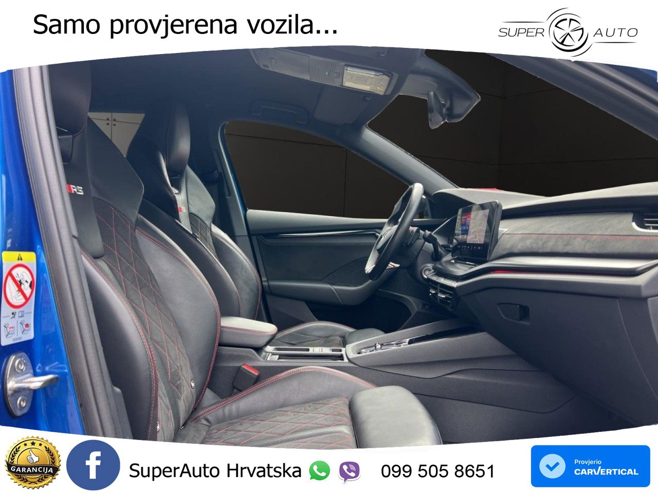 Škoda Octavia Combi RS 2.0 TDI (200 KS) DSG LED+GR SJED+ACC