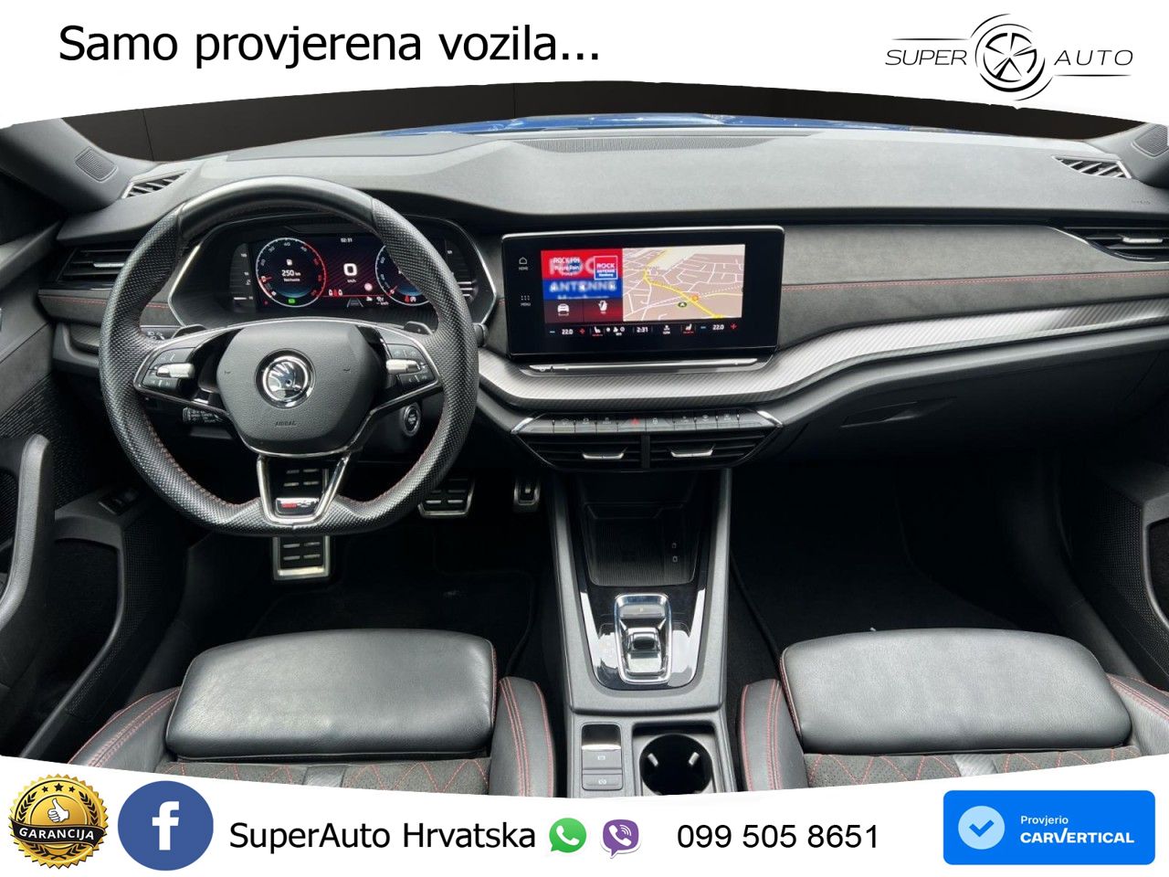 Škoda Octavia Combi RS 2.0 TDI (200 KS) DSG LED+GR SJED+ACC