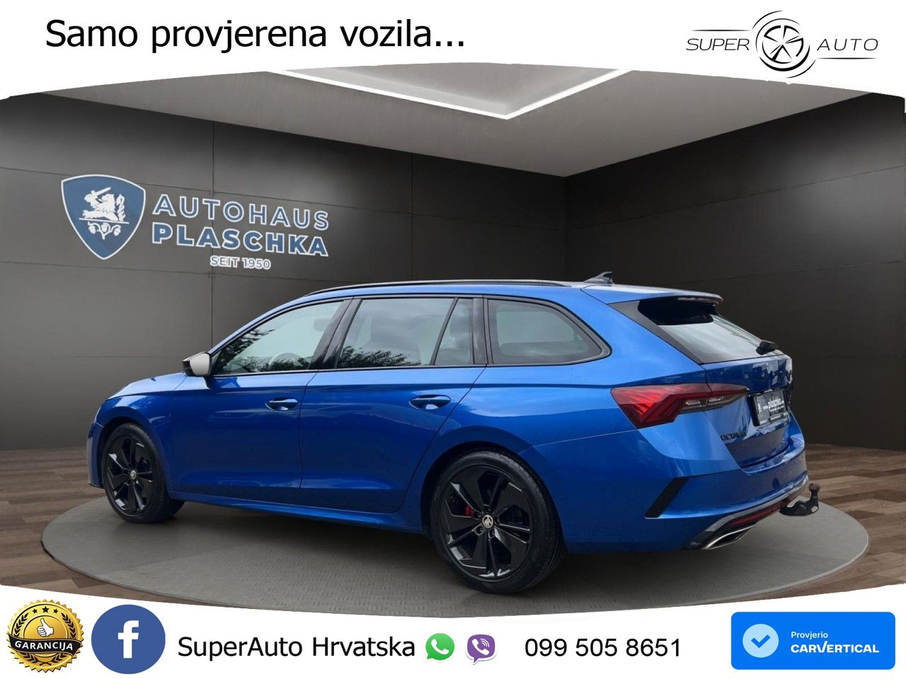 Škoda Octavia Combi RS 2.0 TDI (200 KS) DSG LED+GR SJED+ACC