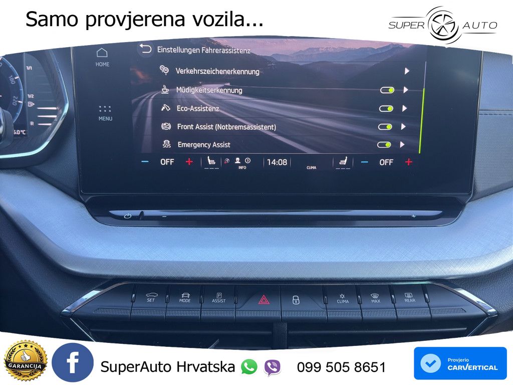 Škoda Octavia Combi 2.0 TDI (150 KS) DSG LED+GR SJED+ACC