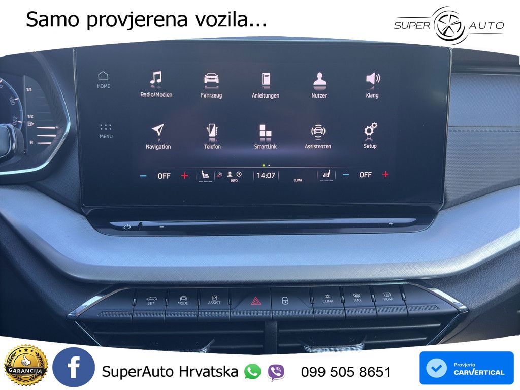 Škoda Octavia Combi 2.0 TDI (150 KS) DSG LED+GR SJED+ACC