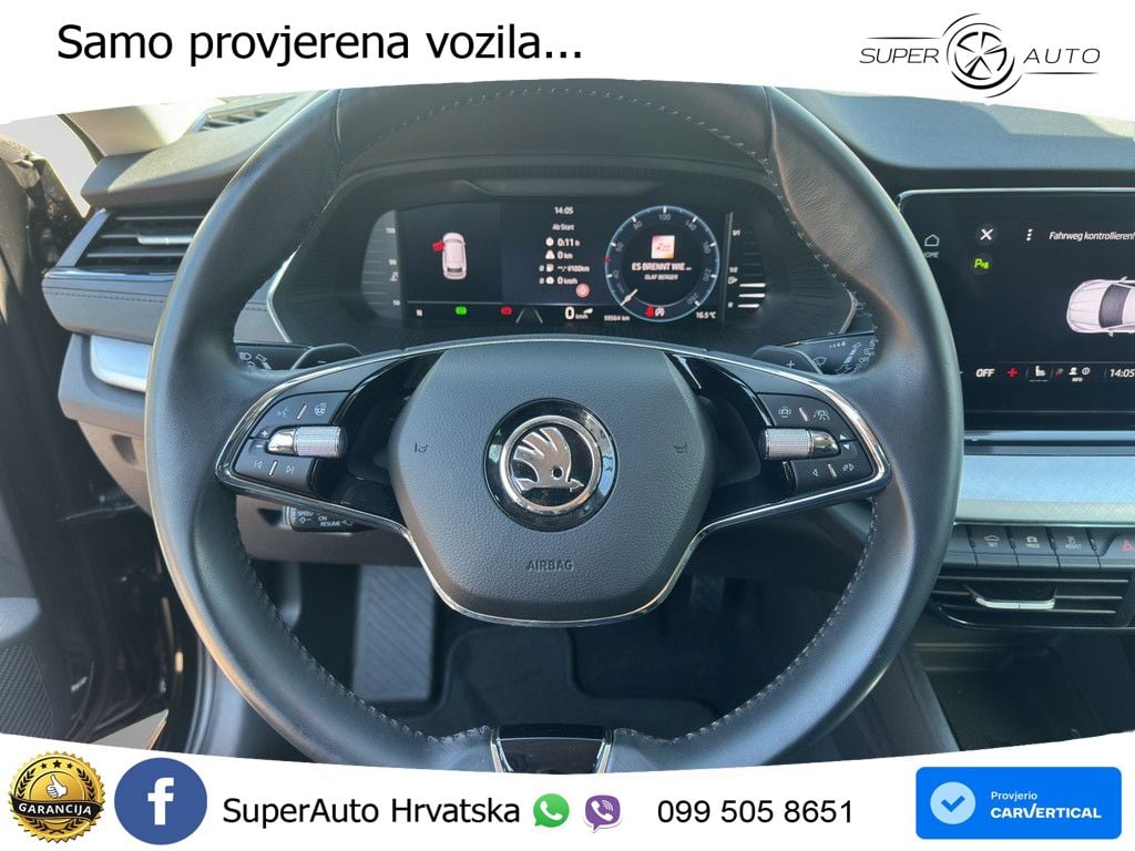 Škoda Octavia Combi 2.0 TDI (150 KS) DSG LED+GR SJED+ACC
