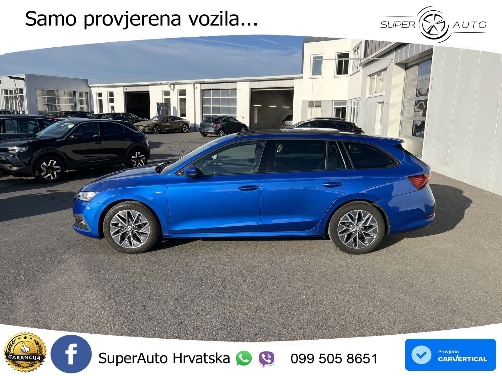 Škoda Octavia Combi 2.0 TDI (150 KS) DSG LED+GR SJED+ACC