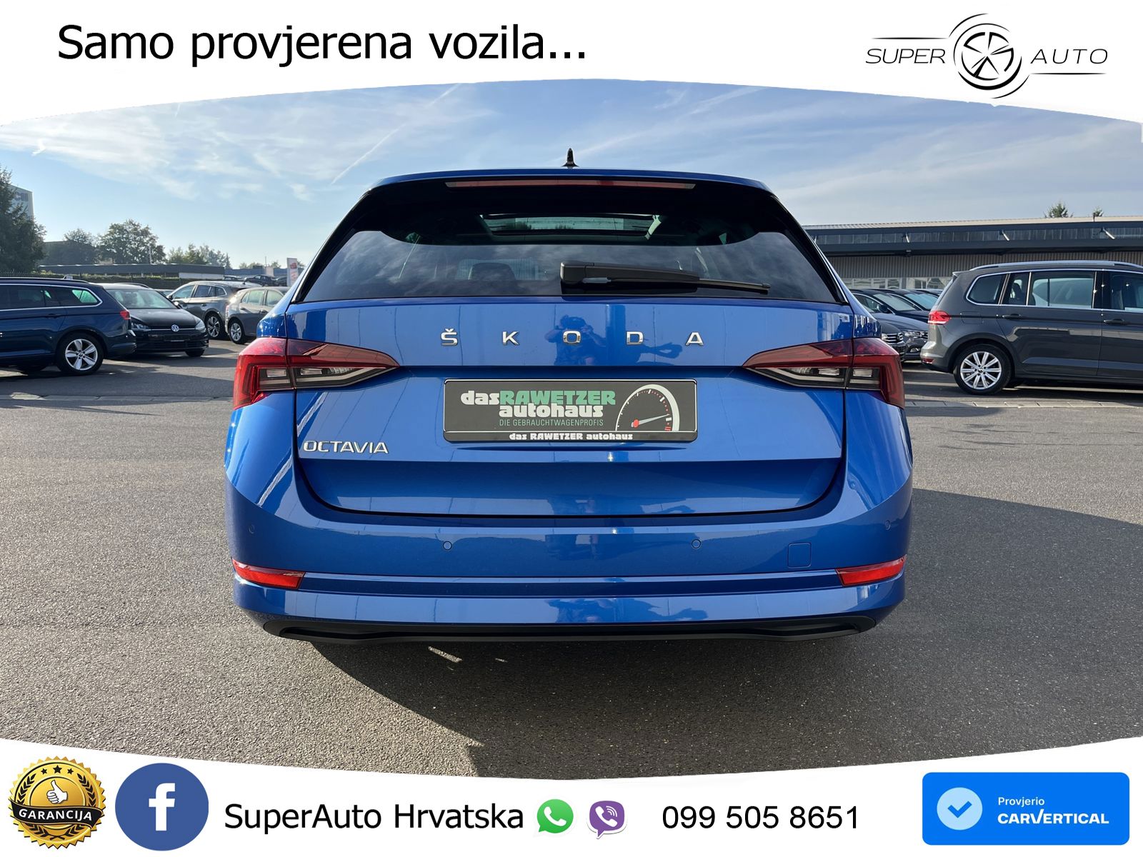 Škoda Octavia Combi 2.0 TDI (150 KS) DSG LED+GR SJED+ACC