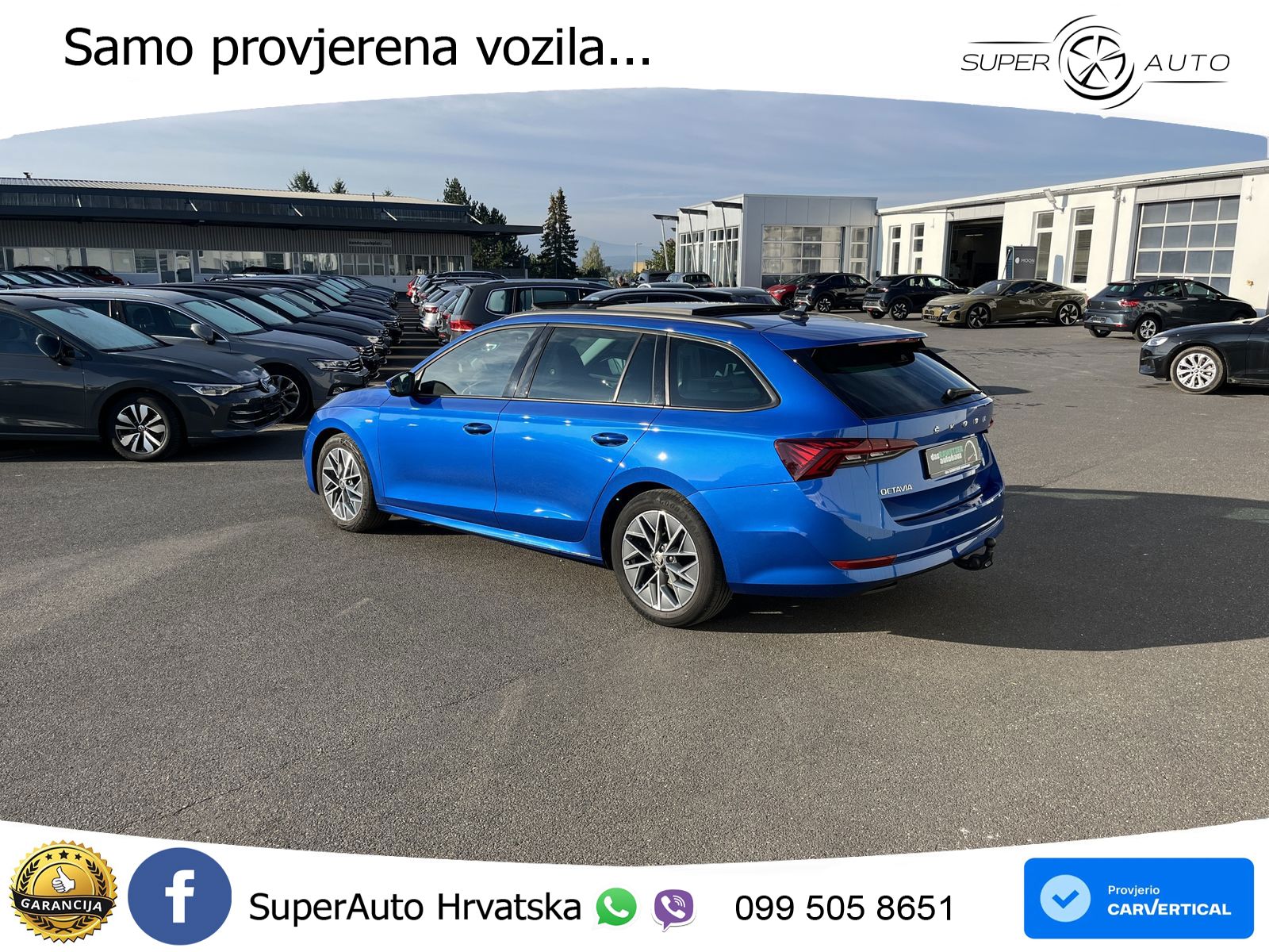 Škoda Octavia Combi 2.0 TDI (150 KS) DSG LED+GR SJED+ACC