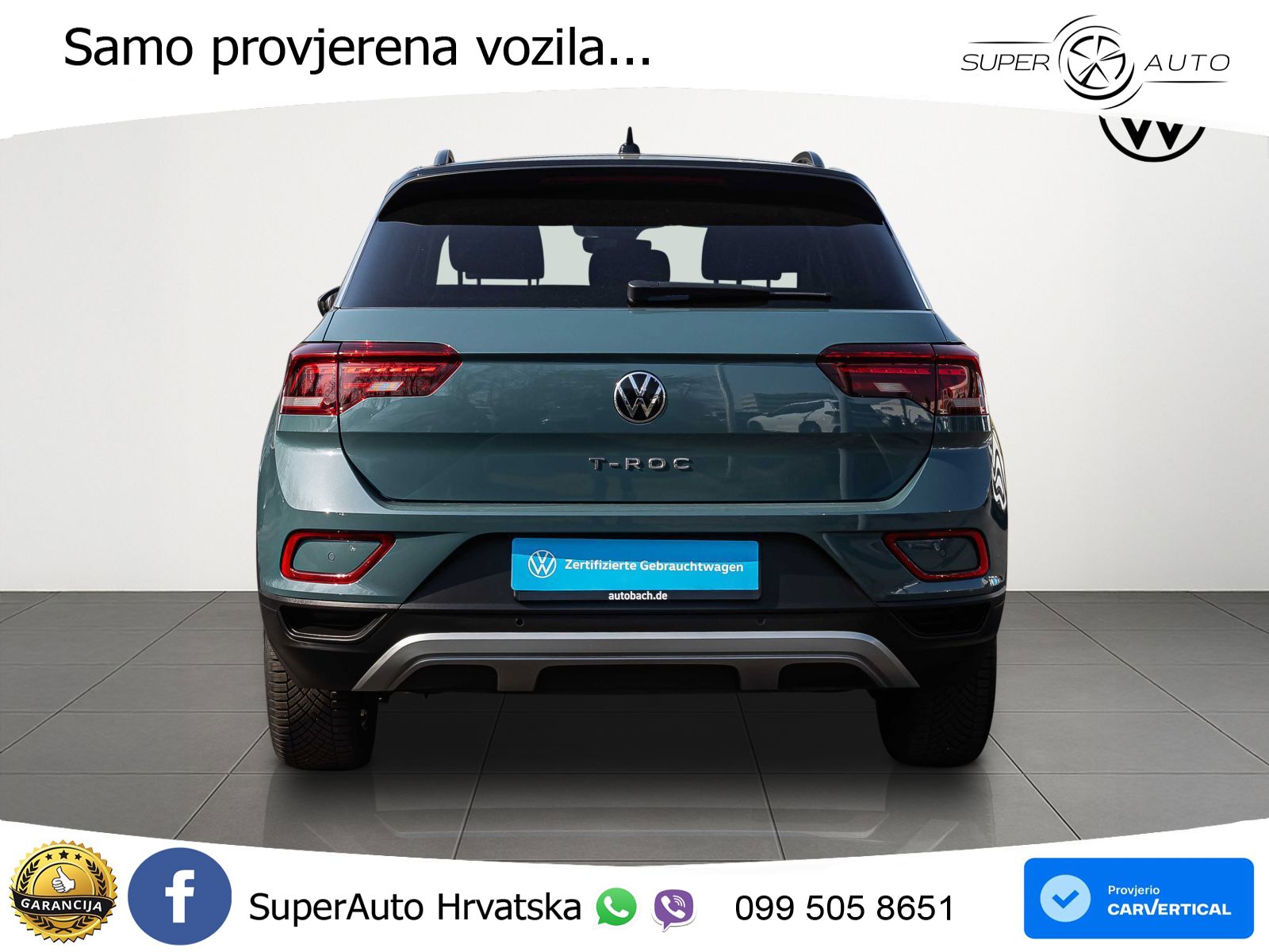 Volkswagen T-Roc I 2.0 TDI (150 KS) DSG LED+GR SJED+ACC
