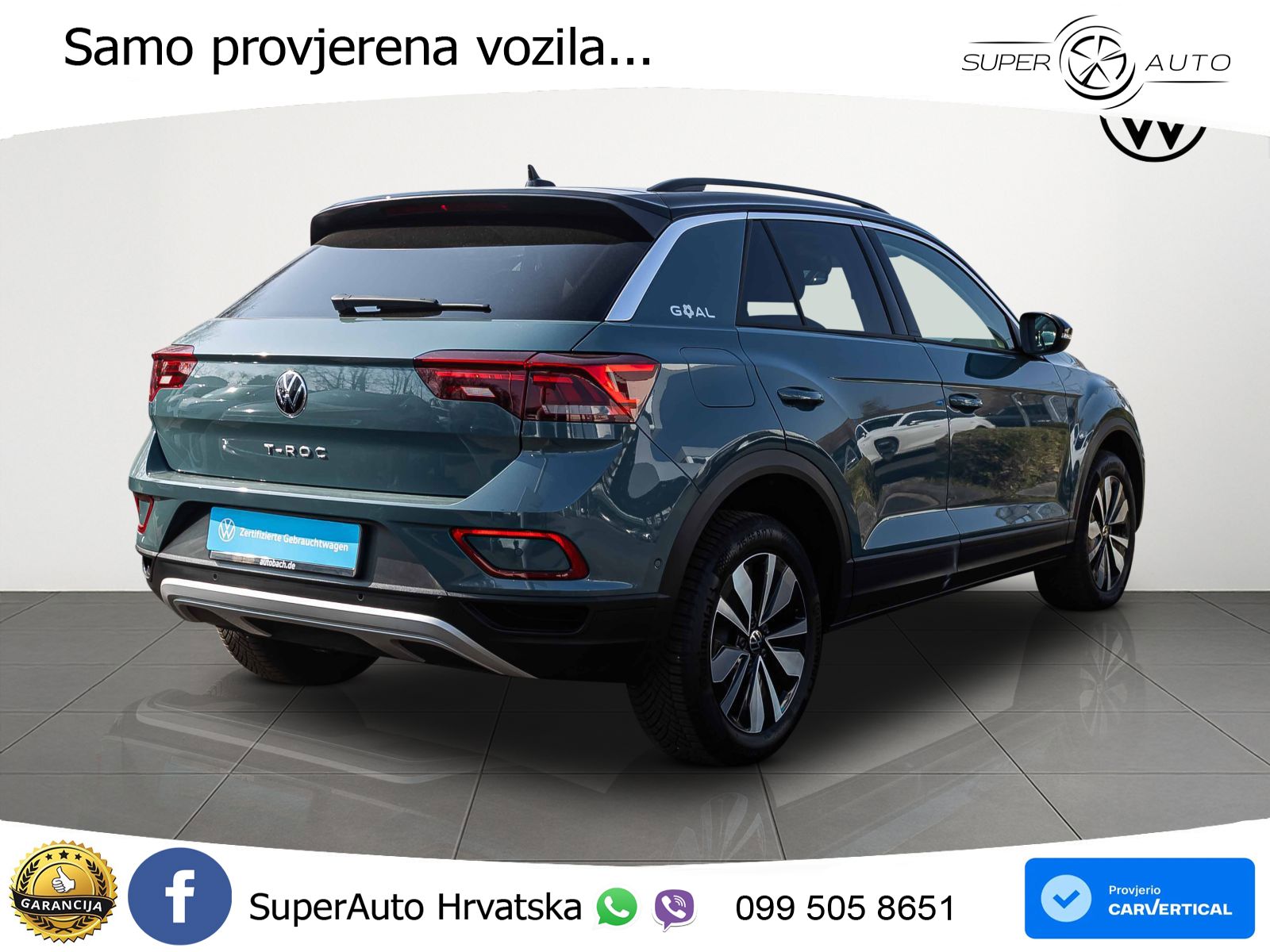 Volkswagen T-Roc I 2.0 TDI (150 KS) DSG LED+GR SJED+ACC