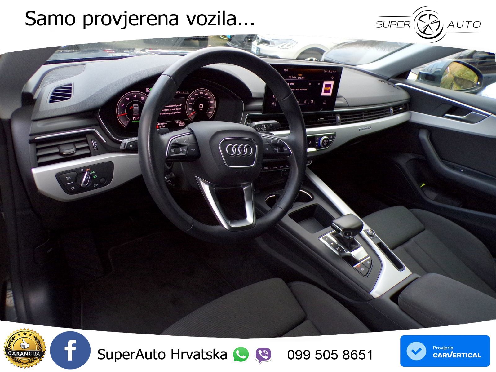 Audi A5 Sportback  40 TFSI (204 KS) quattro S tronic advanced LED+GR SJED+ACC