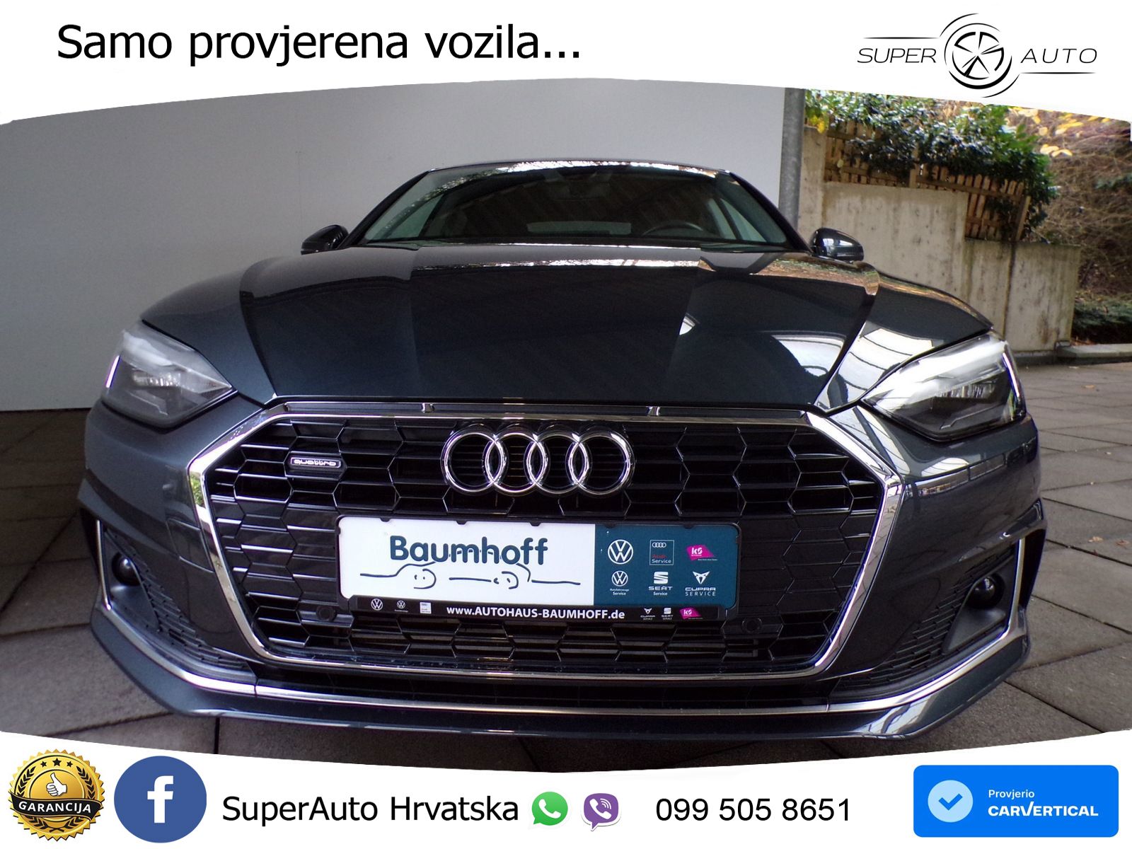 Audi A5 Sportback  40 TFSI (204 KS) quattro S tronic advanced LED+GR SJED+ACC