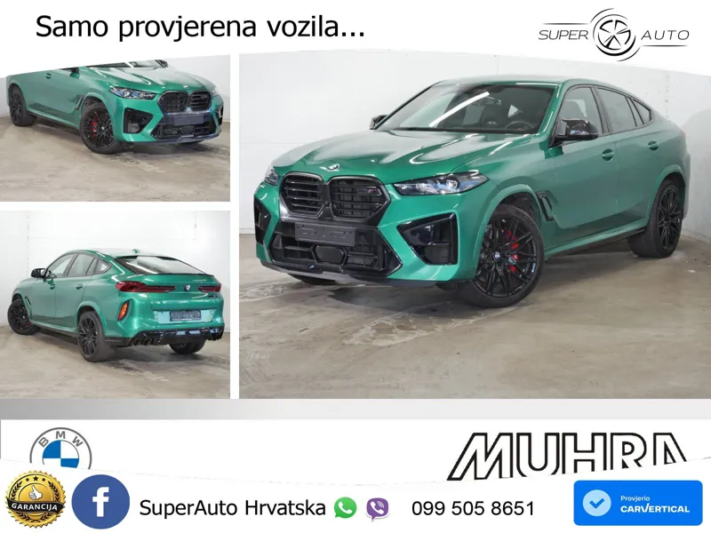 BMW X6 M Competition 4.4 V8 (625 KS) xDrive Steptronic M Sport ACC+HEAD+4xGR SJED+360+PANO