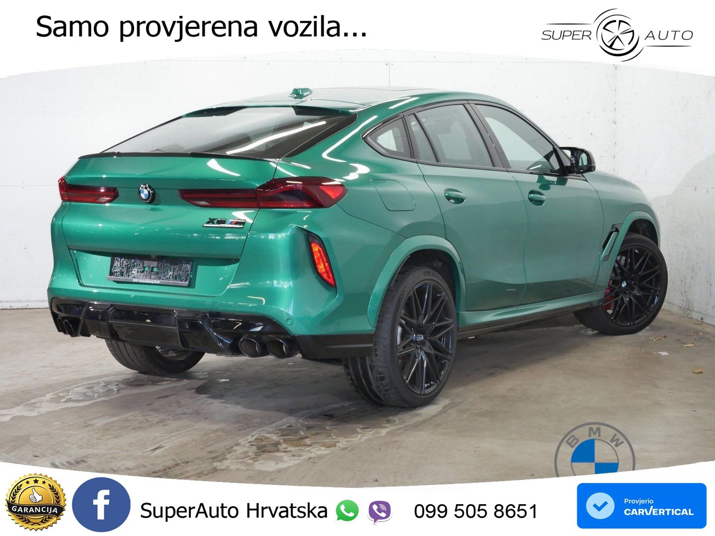 BMW X6 M Competition 4.4 V8 (625 KS) xDrive Steptronic M Sport ACC+HEAD+4xGR SJED+360+PANO