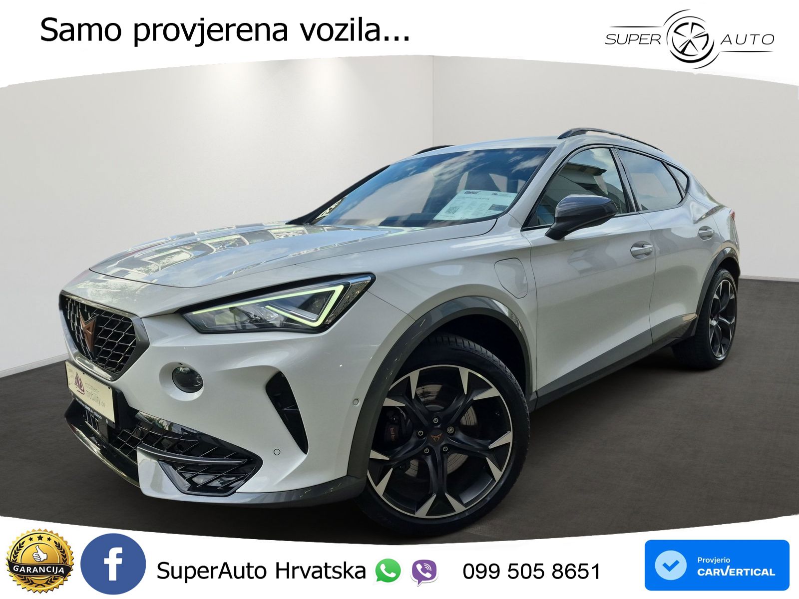Cupra Formentor 1.4 TSI (245 KS) e-Hybrid DSG VZ LED+GR SJED+ACC