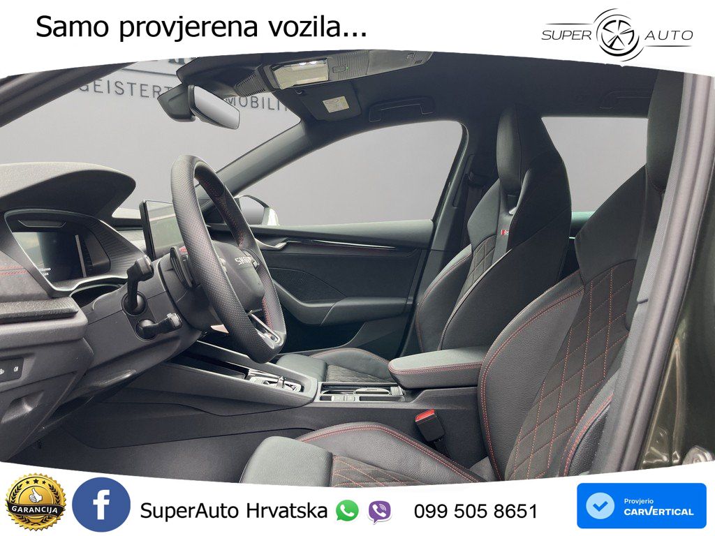 Škoda Octavia Combi RS 2.0 TSI (265 KS) DSG MATRIX+GR SJED+KAM