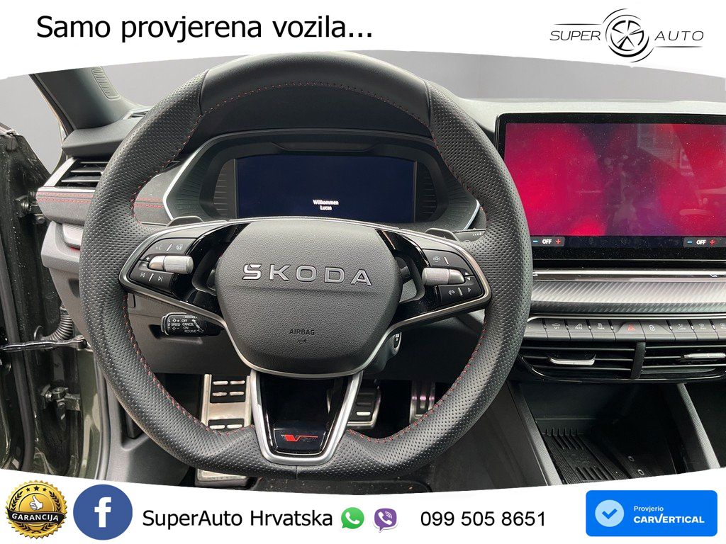 Škoda Octavia Combi RS 2.0 TSI (265 KS) DSG MATRIX+GR SJED+KAM