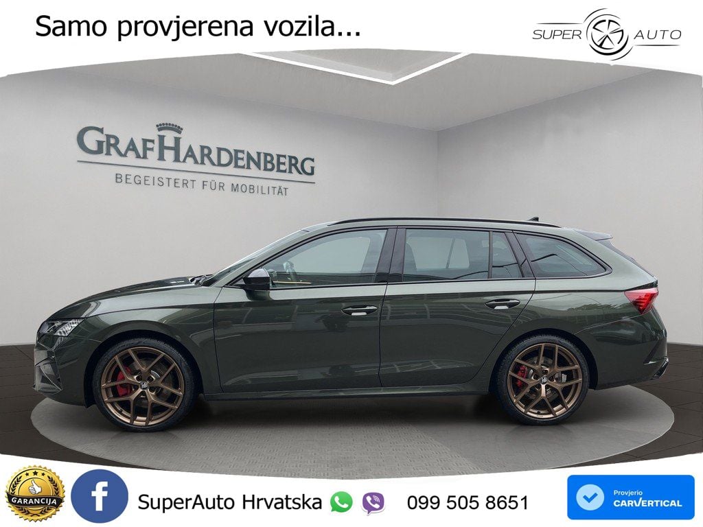 Škoda Octavia Combi RS 2.0 TSI (265 KS) DSG MATRIX+GR SJED+KAM