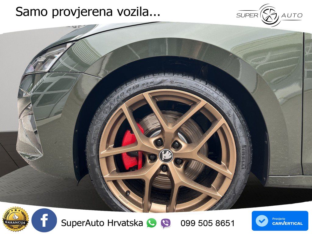 Škoda Octavia Combi RS 2.0 TSI (265 KS) DSG MATRIX+GR SJED+KAM