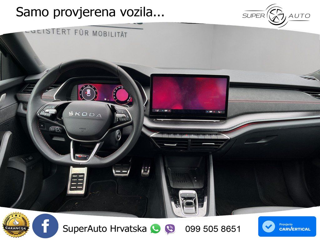 Škoda Octavia Combi RS 2.0 TSI (265 KS) DSG MATRIX+GR SJED+KAM
