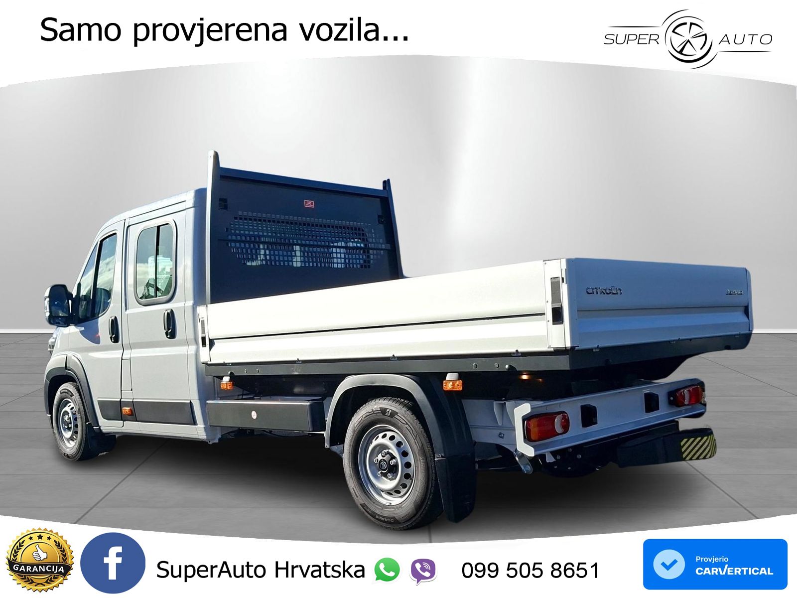 Citroën Jumper L3 Pritsche Doka 2.2 Diesel 3.5T Heavy 140 KS