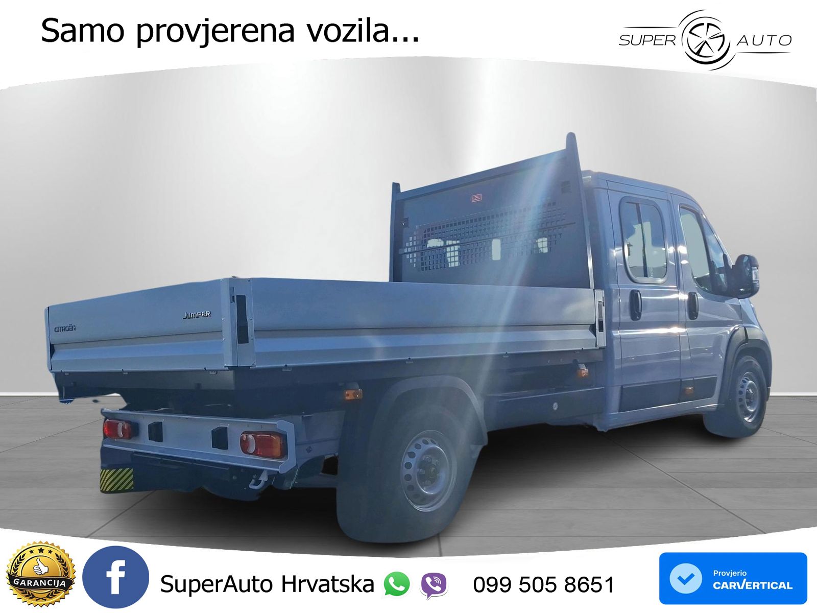 Citroën Jumper L3 Pritsche Doka 2.2 Diesel 3.5T Heavy 140 KS