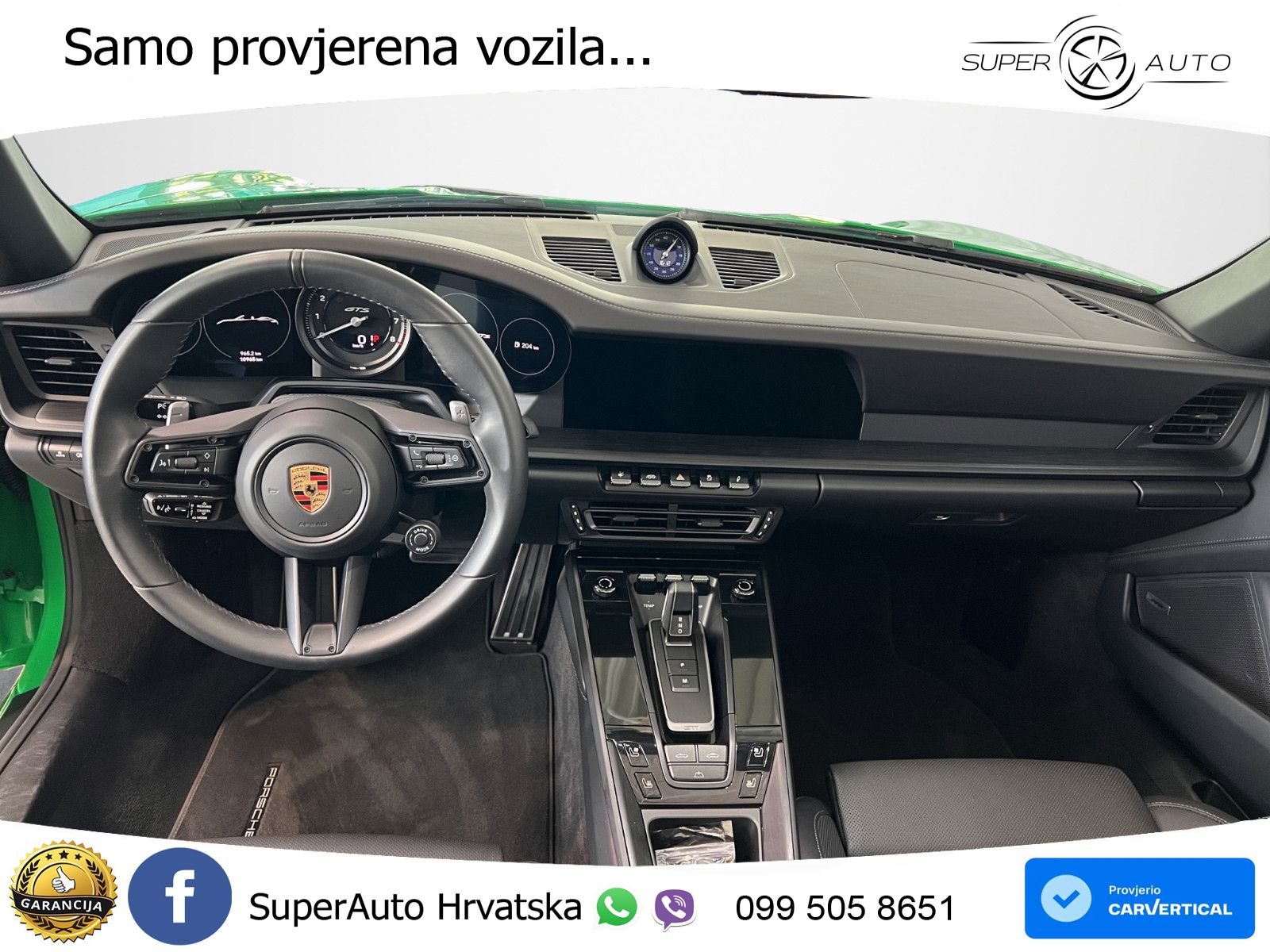 Porsche 911 Carrera 4 GTS Cabriolet 3.0 (480 KS) PDK ZRAČNI+ACC+GR SJED+KAM