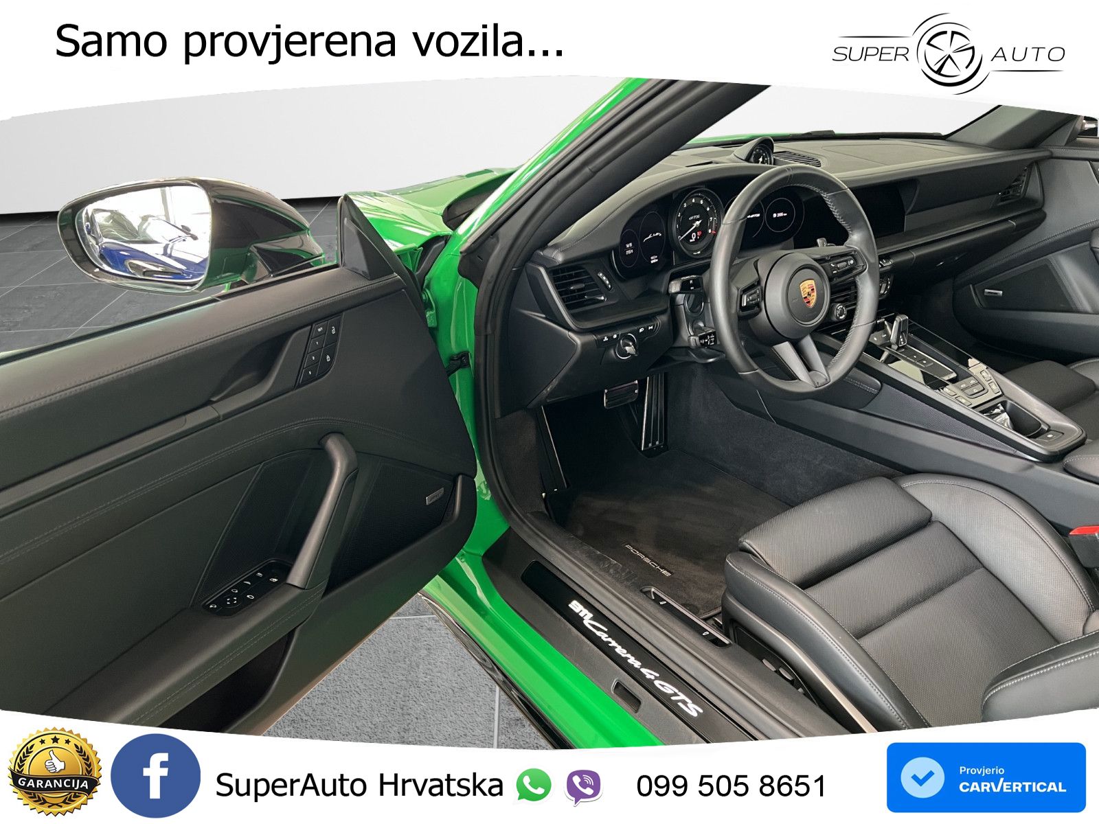 Porsche 911 Carrera 4 GTS Cabriolet 3.0 (480 KS) PDK ZRAČNI+ACC+GR SJED+KAM